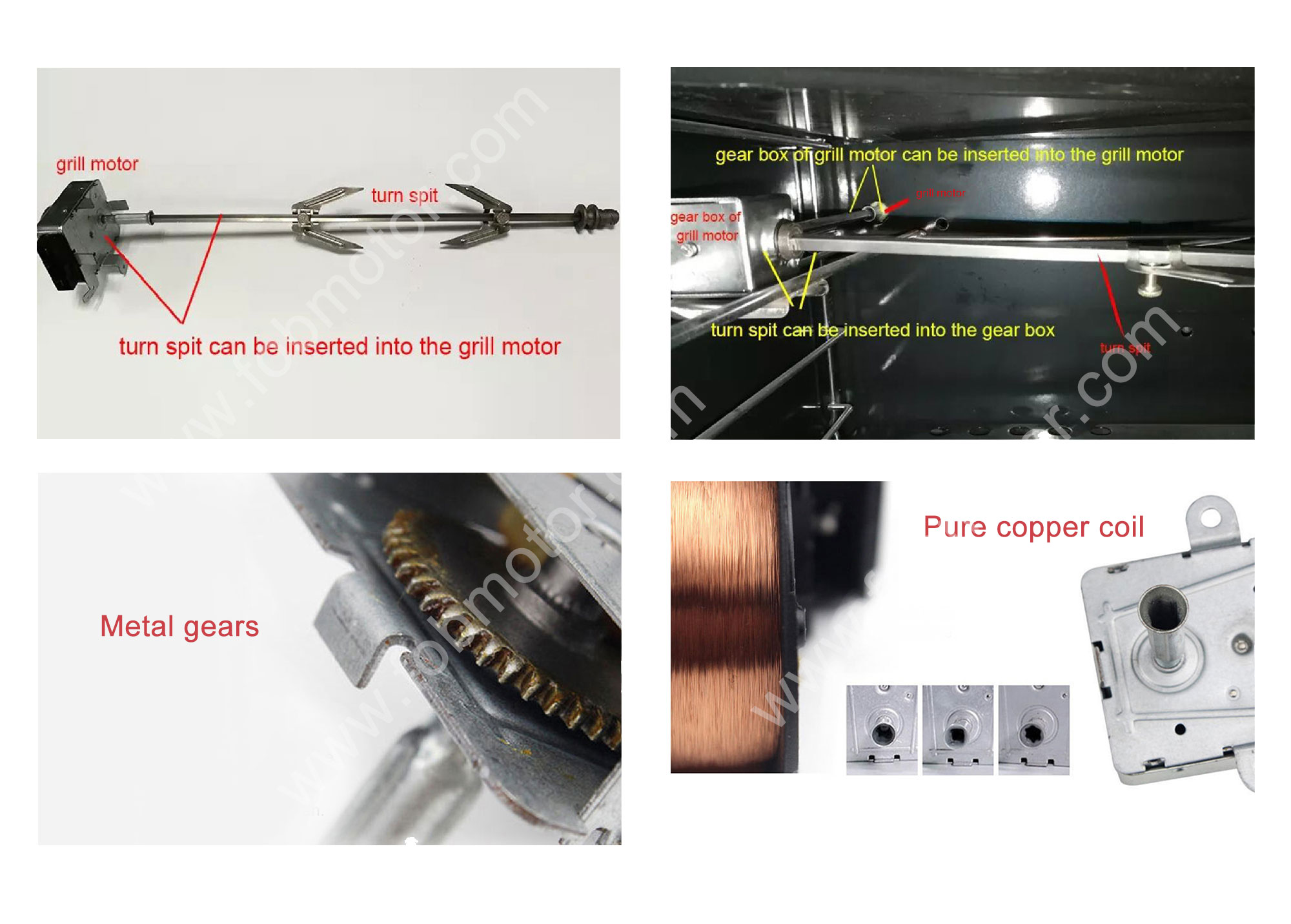 KXTYZ-1 Grill Motor